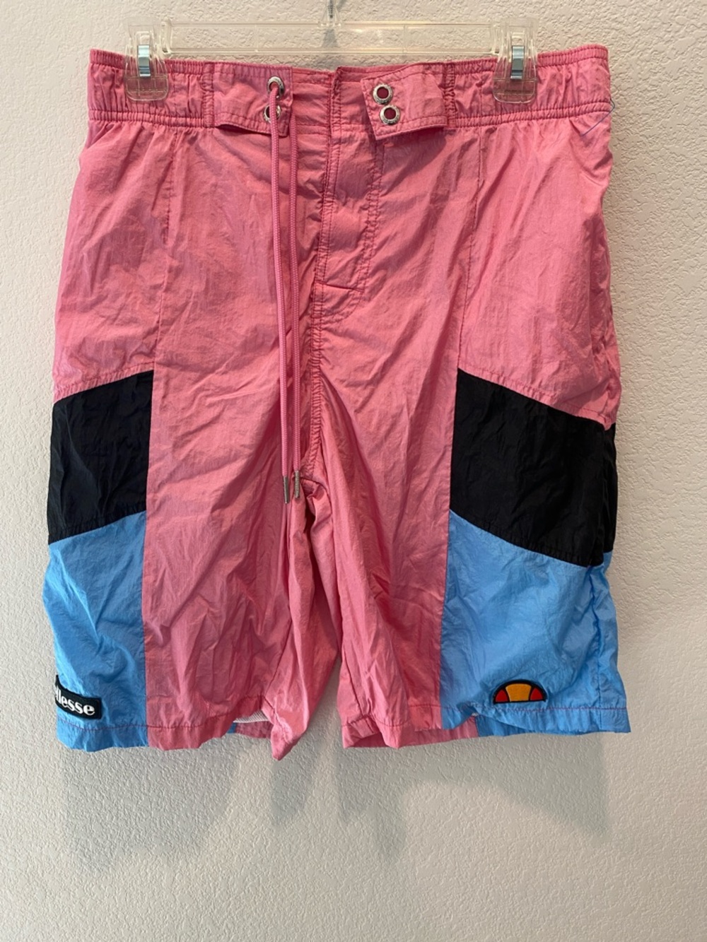 Ellesse | Evendo pink & blue board shorts
